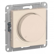 Светорегулятор (диммер) поворотно-нажимной, 315Вт SE AtlasDesign, бежевый