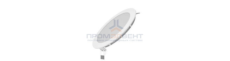 Встраиваемый светильник Gauss ультратонкий круглый IP20 12W,170х22, Ø155, 4000K 880лм 1/20