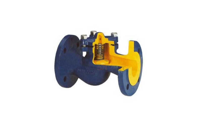 Клапан обратный BROEN V287 - Ду80 (Фланец/Фланец,  PN16, Tmax 300°C, чугун)