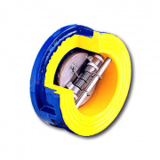 Клапан обратный дисковый Zetkama 407 A - Ду350 (ф/ф, PN10 Tmax 100°C, исполнение №54)