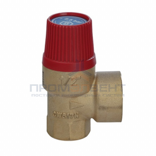 Клапан предохранительный STOUT - 3/4", сброс 1" (ВР/ВР, Рн 1.5 бар, для систем отопления)