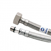 Подводка под смеситель гибкая Mateu GRIFERIA (Штуцер/Гайка) - М8-1-17 x 1/2" (длина 800 мм)