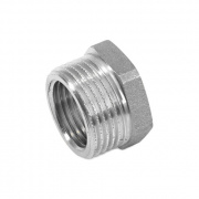 Футорка STOUT - 2" x 3/4" (никелированная)