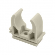 Клипса для труб FV-Plast - 16 (для полипропиленовых труб, цвет серый)