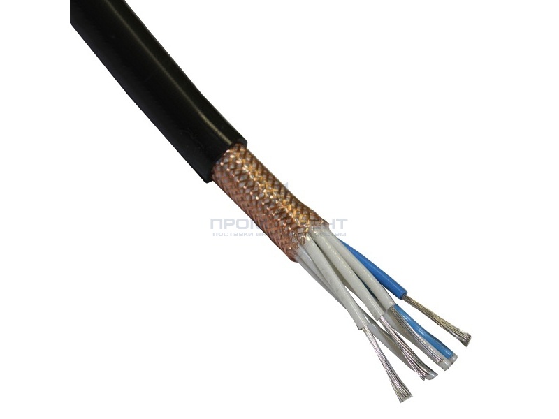 Кабель монтажный МКЭШвнг(А)-LS 4х2х0,75 экранированный с скрученными попарно жилами