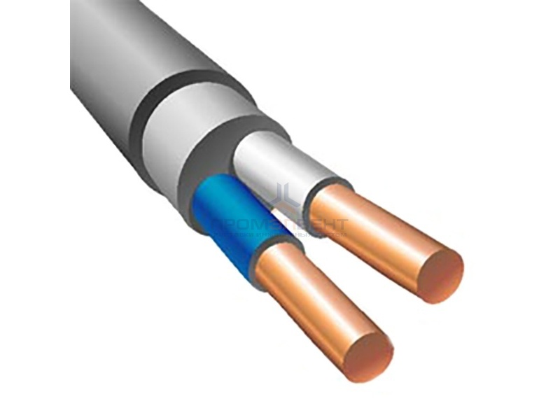 Кабель силовой NYMнг(A)-LS 2х2,5 0,66кВ ГОСТ IEC 60227-4-2011 (Севкабель)