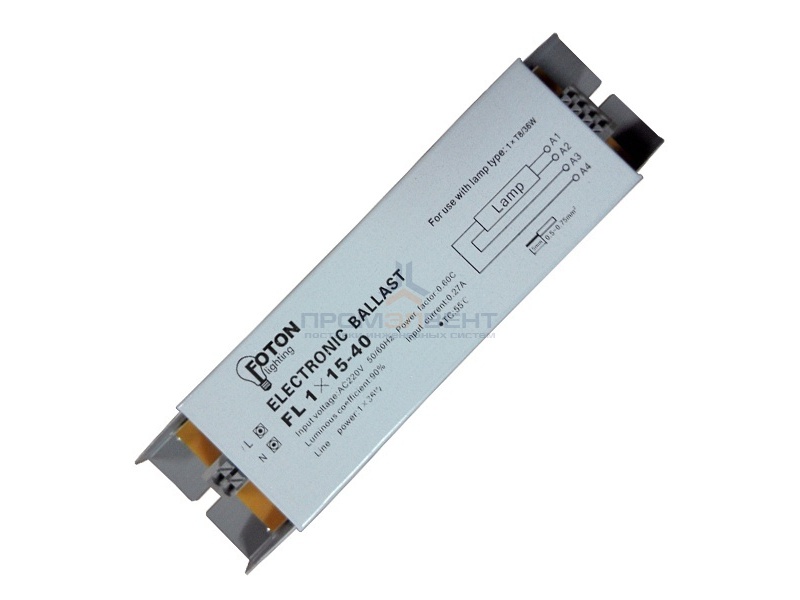 ЭПРА FOTON FL1х15-40W 160х40х27mm