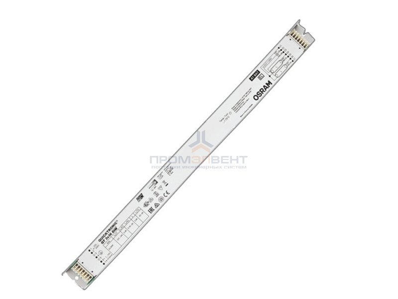 ЭПРА Osram QT 2x36 DIM 1-10V диммируемый для люминесцентных ламп T8 L423x30x21mm
