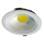 Светодиодный светильник downlight FL-LED DLA 30W 2700K 2600lm D225x65mm d205mm