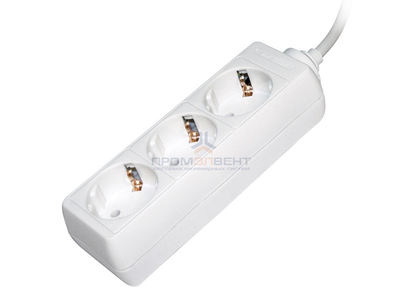Удлинитель У03 3 места 2Р+PЕ/3метра 3х1мм2 16А/250 IEK