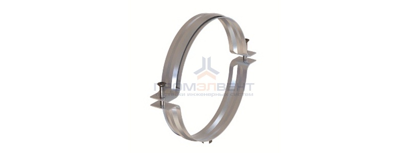 Хомут для тяжелых нагрузок 110мм, без изоляции