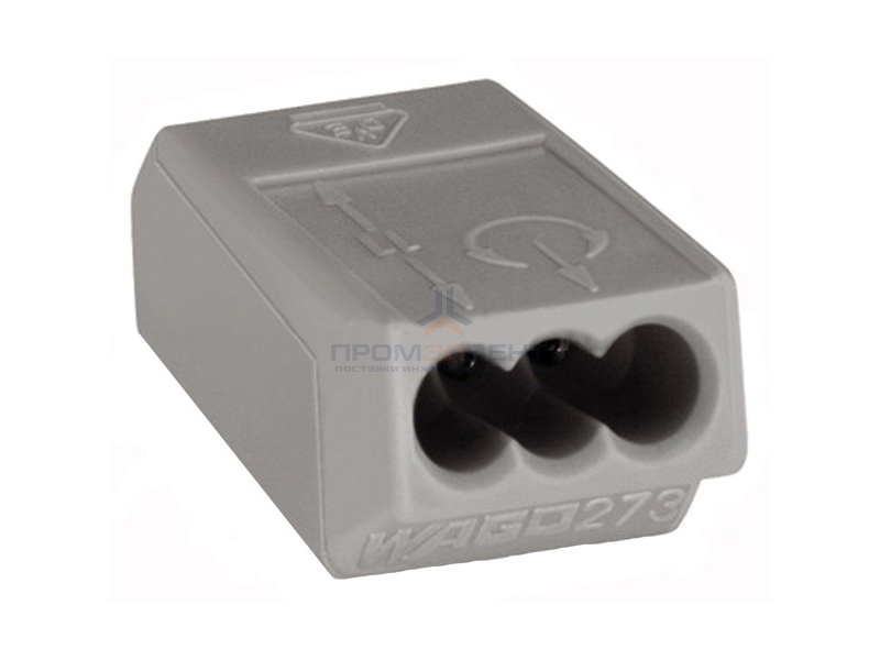 Клеммник WAGO 3 (одножильных) х 1,5-4 мм2 32-24A Cu/Al [уп. 50шт]