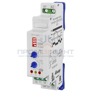 Реле контроля частоты РКЧ-М01 АС150-400В УХЛ4 регулировка верхнего и нижниго порога