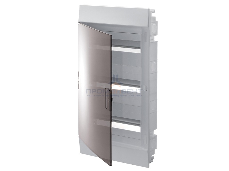 Бокс в нишу ABB Mistral41 36М (3x12) прозрачная дверь c клеммным блоком